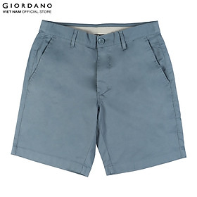 Quần Shorts Kaki Nam Lưng Thun Co Giãn 180 độ Giordano 01102214