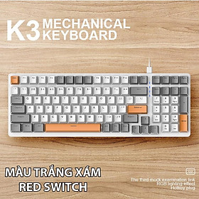 Mua Bàn phím cơ Coputa Bàn phím máy tính laptop gaming có dây cao cấp Full LED Rainbow nhiều chế độ K3