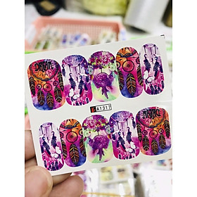 Stick nước 3d, miếng dán Nga 3D trang trí móng