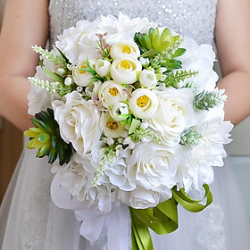 Artificial Flowers Simulation Flower Bride Bouquet Wedding Supplies Decor