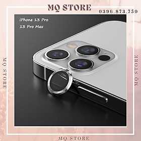 Ốp viền kính bảo vệ camera , vòng kim loại chống trầy xướt dành cho iPhone  13 Pro/ 13 Pro Max