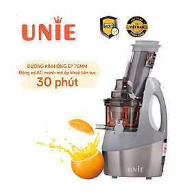 Mua Máy Ép Trái Cây  Máy Ép Chậm UNIE UE-580 Tiêu Chuẩn Đức  Ép Kiệt Bã 99% Không Kẹt Máy Dung Tích 250 ML Công Suất 240 W - Hàng Chính Hãng