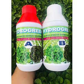 Mua Dung Dịch Thuỷ Canh HYDROGREEN PART A & B 500ml
