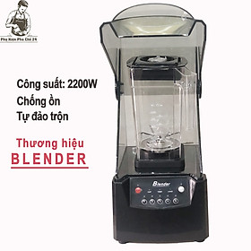 Máy Xay Công Nghiệp Blender Kèm Hộp Chống Ồn