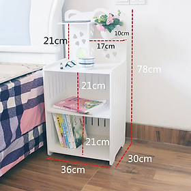 Mua Kệ đầu giường tai gấu  1 cánh trái tim  chống mối mọt ẩm mốc