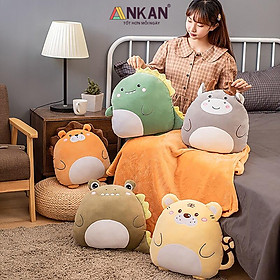 Mua Chăn Gối Văn Phòng Cao Cấp ANKAN (15 LỰA CHỌN)  Gấu Mềm Mịn  Thời Trang  Thiết Kế Hiện Đại  Xinh Xắn