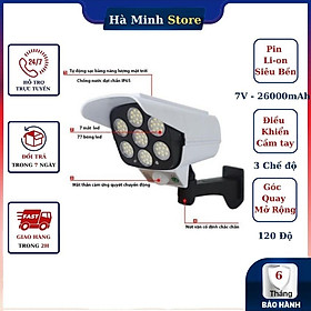 Mua Đèn Năng Lượng Mặt Trời Giả Camera  3 Chế Độ Sáng  Cảm Biến Chuyển Động  Có Điều Khiển - Đèn Chống Trộm