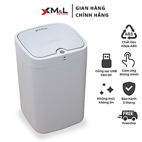 Mua Thùng rác cảm ứng thông minh 18 lít M&L B-JA-18 - Phong cách sang trọng  thanh lịch