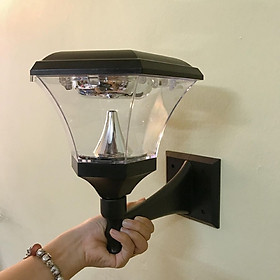 Đèn năng lượng mặt trời treo tường hình lục giác HT508