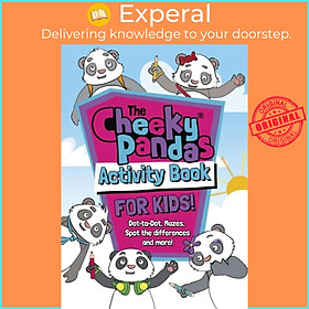 Sách - Cheeky Pandas Activity Book by Pete James (UK edition, paperback)
