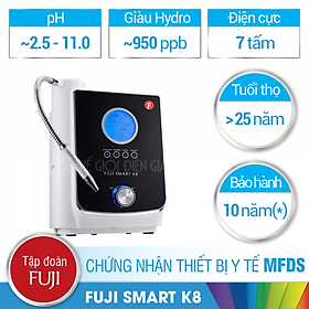 Mua Máy lọc nước điện giải Fuji Smart K8 tạo nước ion kiềm với lượng Hydrogen vượt trội  công nghệ thông minh đỉnh cao