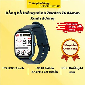 Mua Đồng hồ thông minh Zwatch Z6 44mm Xanh dương - Hàng Chính Hãng