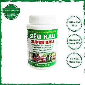 Mua Phân bón siêu kali - super Kali kích ra hoa đồng loạt  siêu to trái  cứng cây 100g
