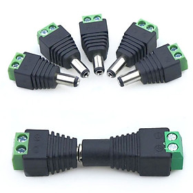 100 bộ jack cắm nguồn điện DC đuôi đực cái