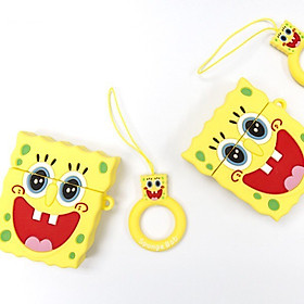 Mua Vỏ bảo vệ bao đựng tai nghe case dành cho airpods 1  2 chống va đập - Case Bob Bọt Biển