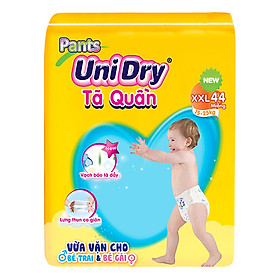 Combo 4 Tã Quần Unidry Cực Đại XXL44 (44 Miếng)
