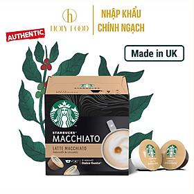 Cà phê viên nén vị Latte Macchiato Starbucks dành cho máy Dolce Gusto Hàng