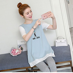 ÁO BẦU COTTON PHA TAY TRẮNG AB1184