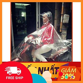 Mua Áo Mưa Trong Suốt 1 Đầu Có Khẩu Trang Cao Cấp Hàng Đẹp