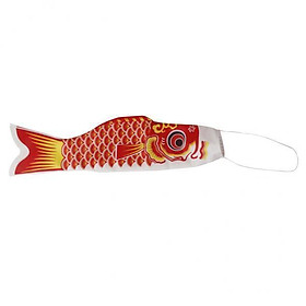 15x40cm Japanese Carp Windsock Streamer Fish Flag Kite Nobori Koinobori Red