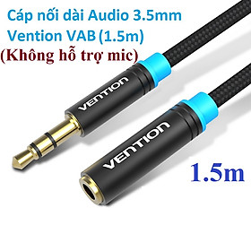 Mua Cáp nối dài cổng Audio 3.5mm Vention VAB (không hỗ trợ mic) _ Hàng chính hãng