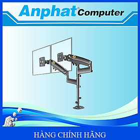 Giá Treo Hai Màn Hình LCD NB H180 (17" - 27") – Hàng Chính Hãng