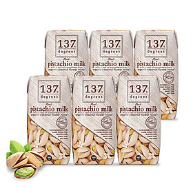 Combo 2 Lốc Sữa Hạt Dẻ Cười Nguyên Chất 137 Degrees (180ML x 6 Hộp)