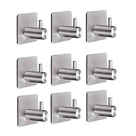 Mua Combo 9 móc treo đồ dán tường tiện dụng