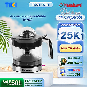 Máy vắt cam điện Nagakawa NAG0814 (0.75 Lít) - Hàng Chính Hãng