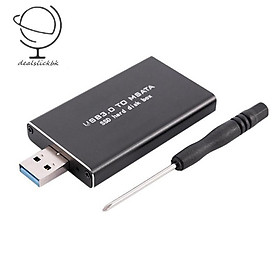 Hình ảnh Hộp Đựng Ổ Cứng Ngoài MSATA - USB 3.0 - MSATA SSD USB3.0 - MSATA M2 SSD HDD Ốp