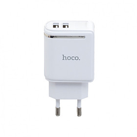 Mua Củ Sạc Hoco C39 2 Cổng USB Màn Hình Led Kĩ Thuật Số