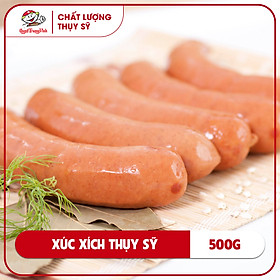 Xúc xích Thụy Sỹ 12-15cm 100g/Swiss Sausage500GR/PE