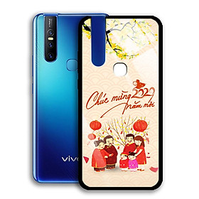 Ốp Lưng Kính Cường Lực cho điện thoại Vivo V15 - 0355 7982 HPNY 24 - Tết đoàn viên - Hàng Chính Hãng