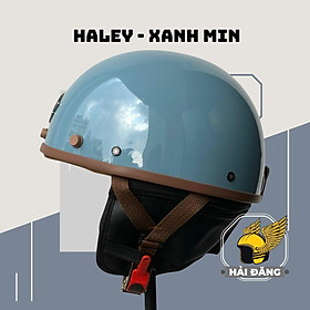 Hình ảnh Review Mũ Bảo Hiểm 1/2 Đầu Napoli Haley N120 Nhiều Màu - Freesize 54cm – 58cm