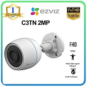 Camera Wifi Ezviz CS-C3TN 1080P 2mp Có Micro (2.8mm) Hàng Chính Hãng