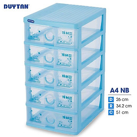 Mua Tủ nhựa Duy Tân Tomi A4 nắp bằng - 5 ngăn - Nhiều màu