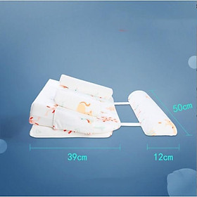 Đệm chống trào ngược cho trẻ sơ sinh chống lật Cotton & Ergonomics - hàng cao cấp