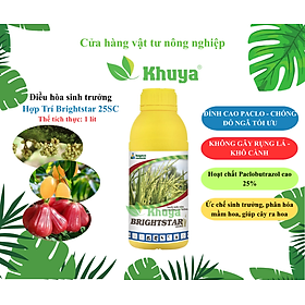 Điều hòa sinh trưởng Hợp Trí BrightStar 25SC 1 lít Paclo 25% dang nước
