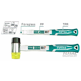 Mua BÚA 2 ĐẦU NHỰA VÀ CAO SU 40MM TOTAL THT77406 - HÀNG CHÍNH HÃNG