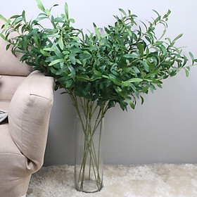 Mua Cành Lá Oliu Giả Dài 90 cm gồm 5 nhánh