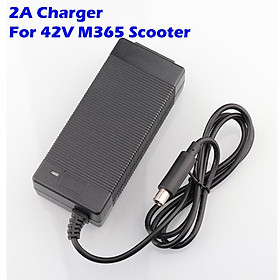 Adapter Sạc 42V 2A Cho Xiaomi Mijia M365 Ninebot Es1 Es2 Sạc Xe Điện Ổ Cắm Pin Lithium Tiêu Chuẩn: Mỹ