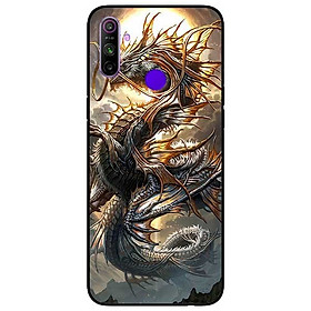 Ốp lưng dành cho Realme C3 mẫu Rồng Trăng