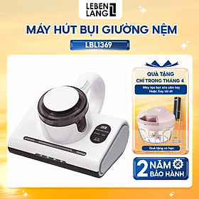 Mua Máy hút bụi giường nệm cầm tay Lebenlang LBL1369  công suất 300W  dung tích 250ml  diệt khuẩn bằng tia UV - hàng chính hãng