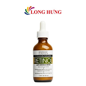 Tinh chất trẻ hóa da Advanced Clinicals Retinol Serum (52ml) - Hàng chính hãng