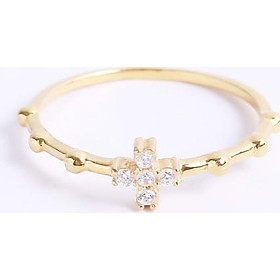 Nhẫn nữ bạc đẹp thánh giá HCM Gix Jewel N22