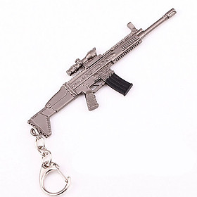 Móc khóa mô hình trong Game PUBG mẫu SCAR-L 