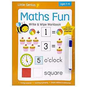 Little Genius: Maths Fun Educational Workbook