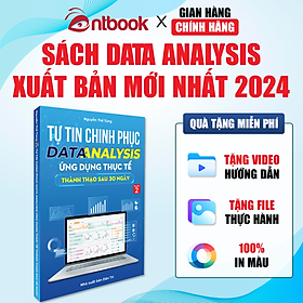 Sách Data Analysis Quyển 2, Ứng Dụng Thực Tế, Kèm Video Hướng Dẫn Thành Thạo Sau 30 Ngày