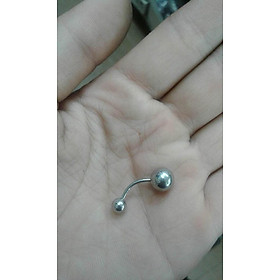 Khuyên rốn Basic y ảnh chật liệu thép y tế không gỉ