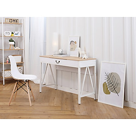 Mua Bàn làm việc JULIUS 120 cm gỗ sồi trắng  tự nhiên Index Living Mall | Nhập khẩu Thái Lan